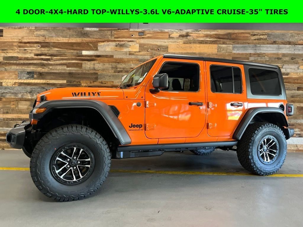 New 2026 Jeep Wrangler 4-DOOR WILLYS Sport Utility
