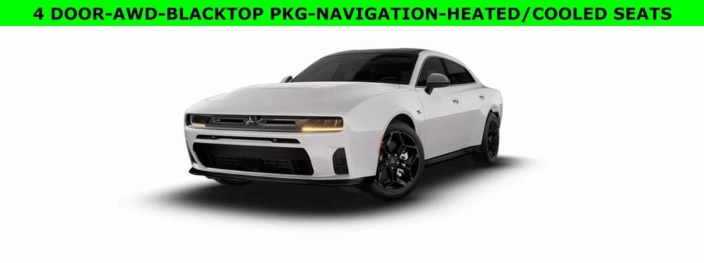 New 2026 Dodge Charger 4-Door R/T PLUS AWD Sedan