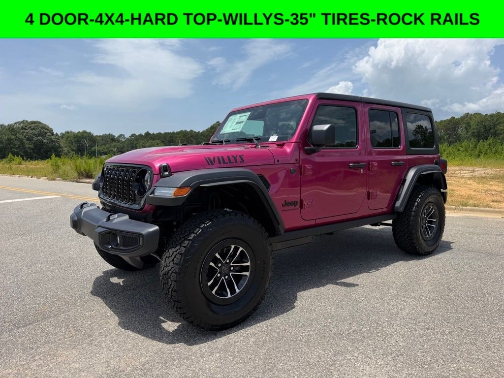 New 2026 Jeep Wrangler 4-DOOR WILLYS Sport Utility