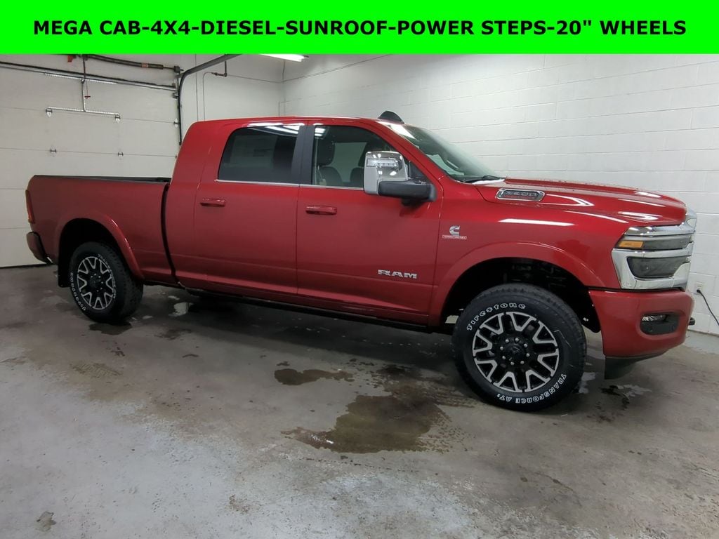 New 2026 Ram 2500 LIMITED LONGHORN MEGA CAB 4X4 6'4 BOX Pickup