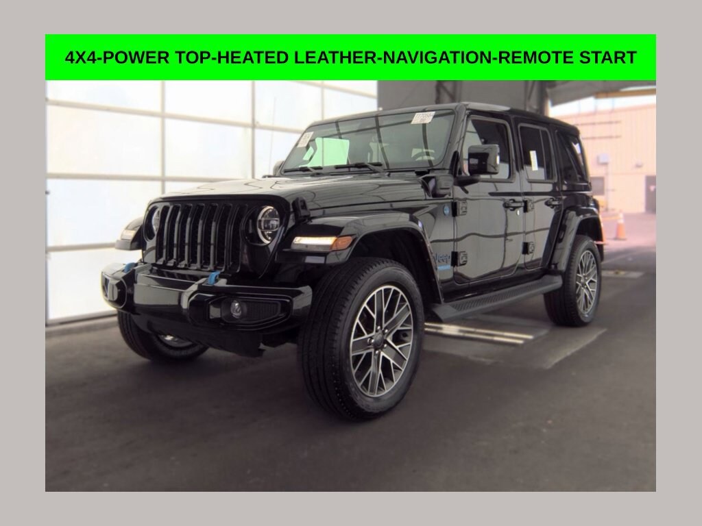 Used 2022 Jeep Wrangler 4xe Unlimited Sahara High Altitude Unlimited Sahara High Altitude 4x4