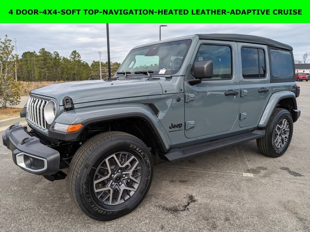 New 2026 Jeep Wrangler 4-DOOR SAHARA Sport Utility