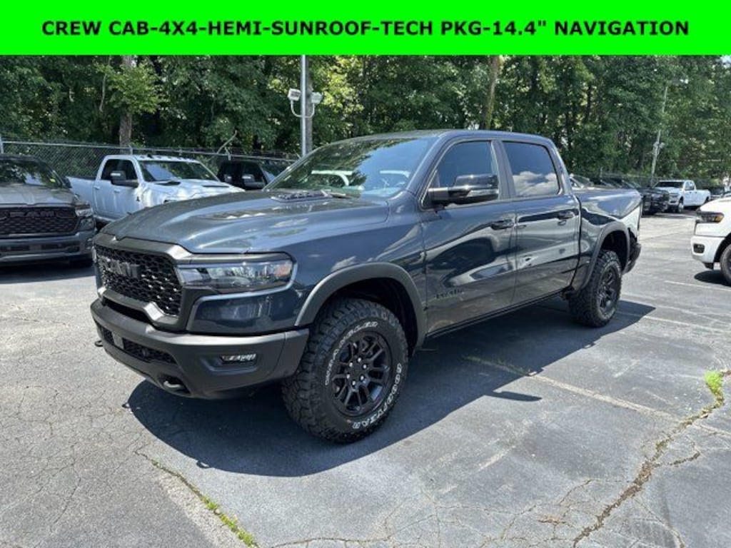 New 2026 Ram 1500 REBEL CREW CAB 4X4 5'7 BOX Pickup