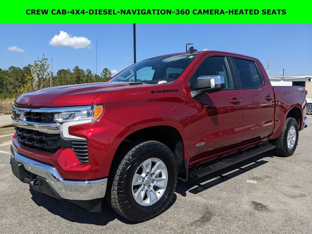 Used 2024 Chevrolet Silverado 1500 LT 4WD Crew Cab 147 LT w/1LT