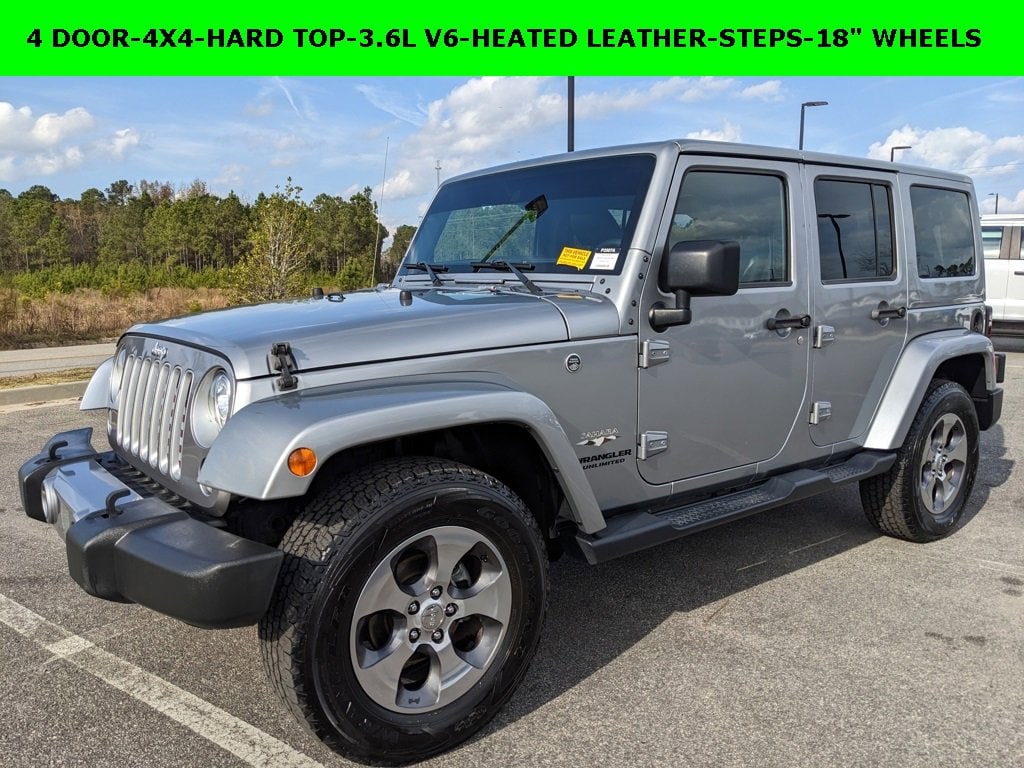 Used 2017 Jeep Wrangler Unlimited Sahara Sahara 4x4