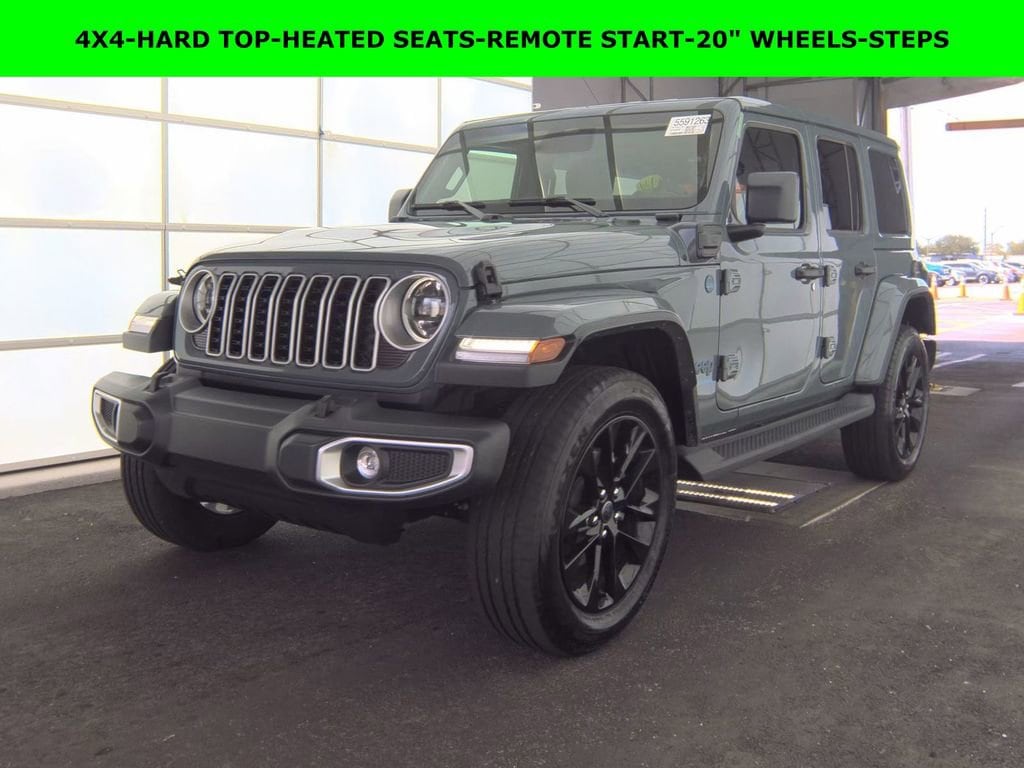 Certified 2025 Jeep Wrangler 4xe Sahara Sahara 4x4