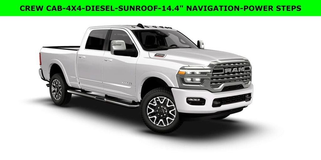 New 2026 Ram 3500 LIMITED LONGHORN CREW CAB 4X4 6'4 BOX Pickup