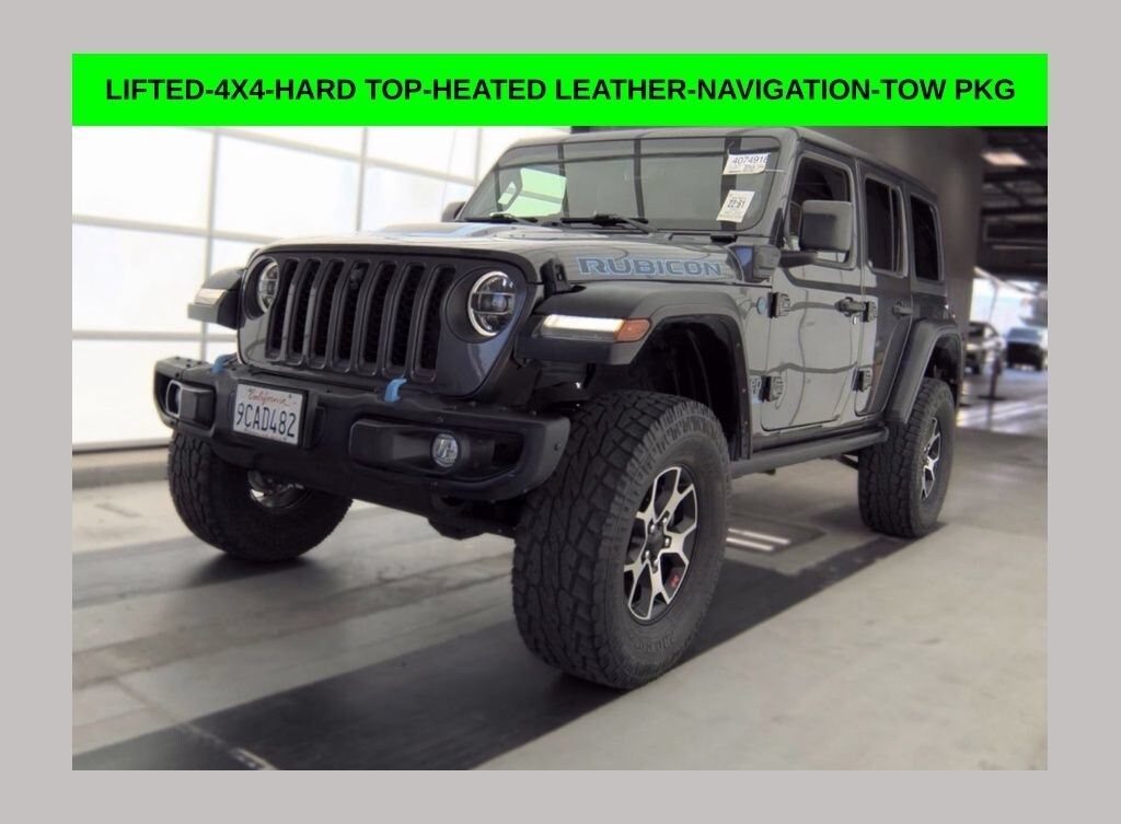Used 2022 Jeep Wrangler 4xe Unlimited Rubicon Unlimited Rubicon 4x4