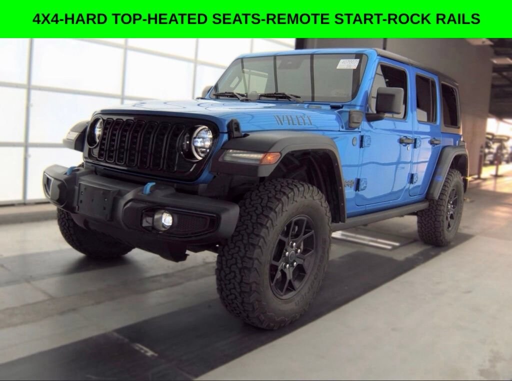 Used 2024 Jeep Wrangler 4xe Willys Willys 4x4