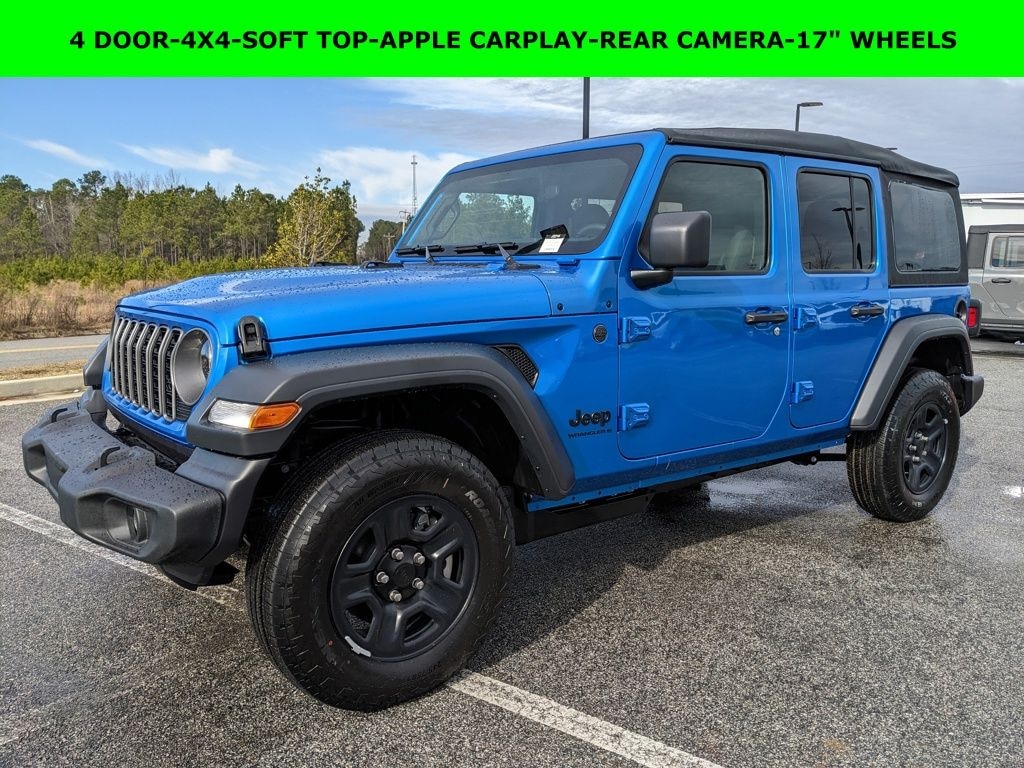 New 2026 Jeep Wrangler 4-DOOR SPORT Sport Utility