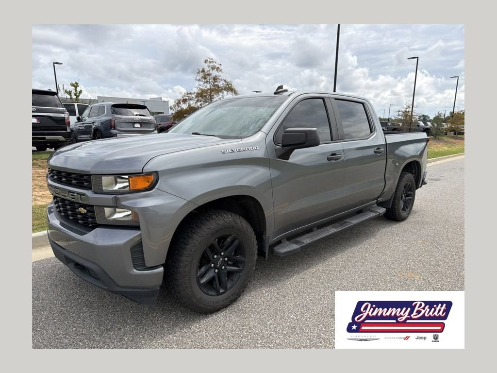Used 2021 Chevrolet Silverado 1500 Custom 2WD Crew Cab 147 Custom