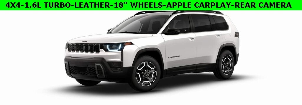 New 2026 Jeep Cherokee LIMITED 4X4 Sport Utility