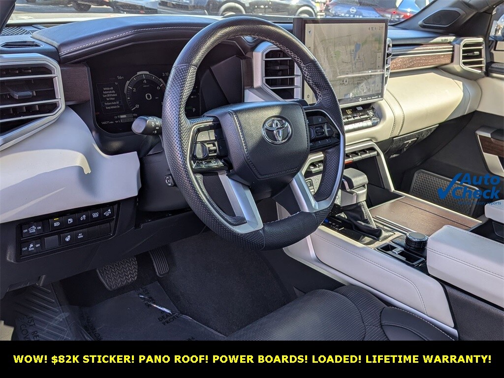 Certified 2024 Toyota Tundra i-FORCE MAX Capstone Truck CrewMax