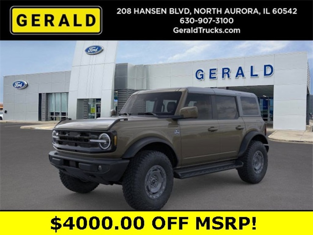 New 2025 Ford Bronco Outer Banks SUV