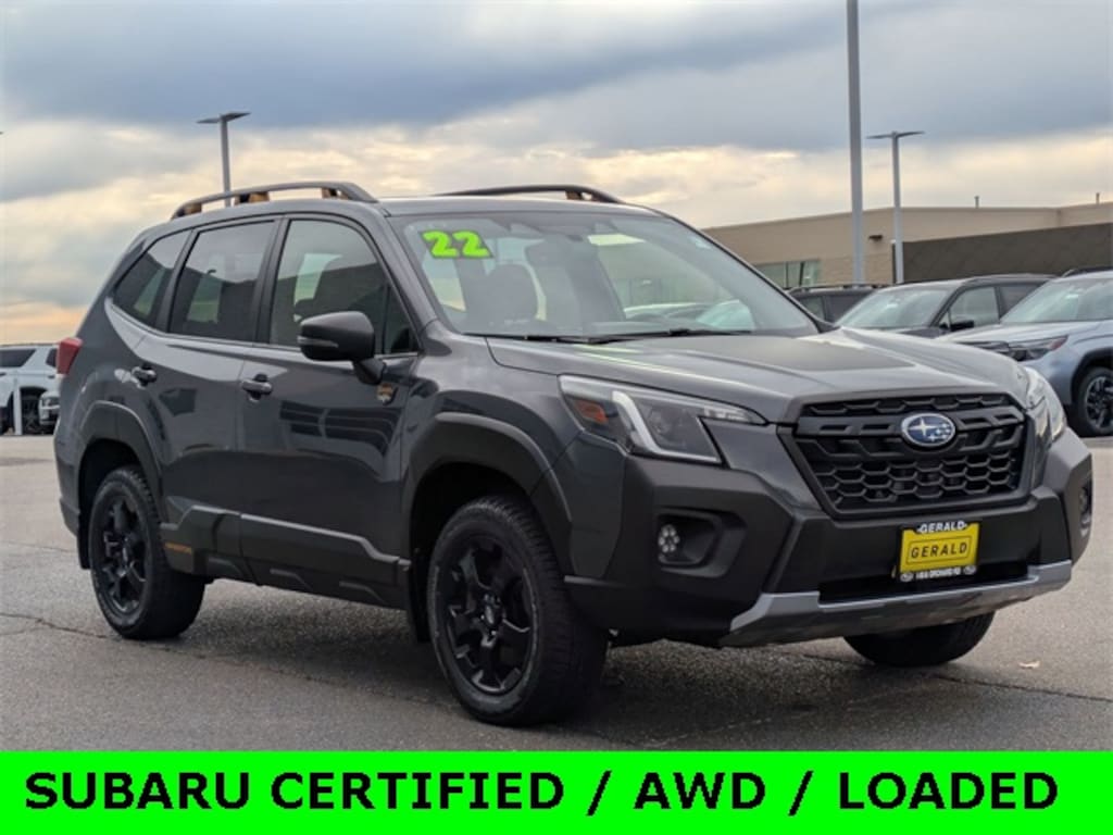 Certified 2022 Subaru Forester Wilderness SUV