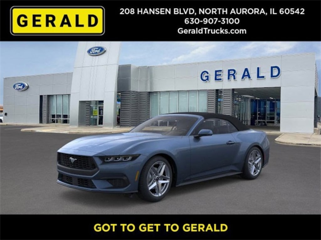 New 2025 Ford Mustang Ecoboost Premium Convertible