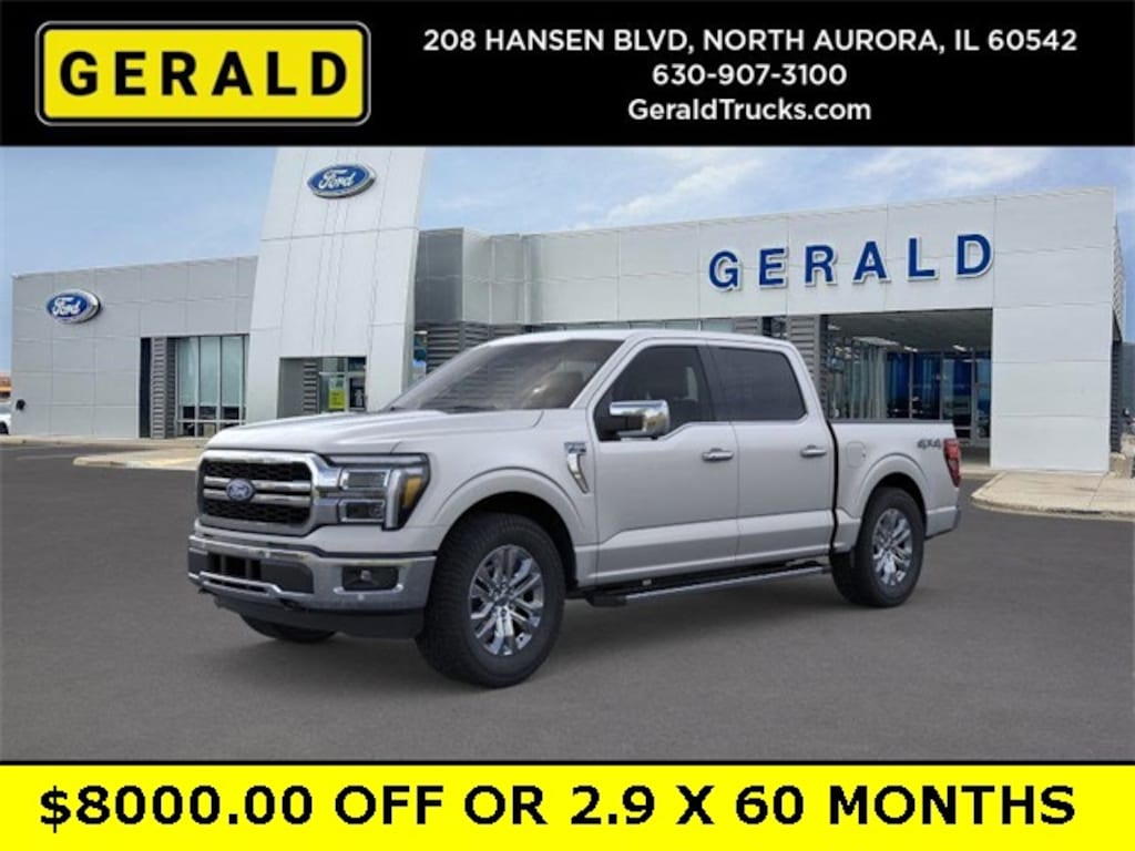 New 2025 Ford F-150 Lariat Truck SuperCrew Cab