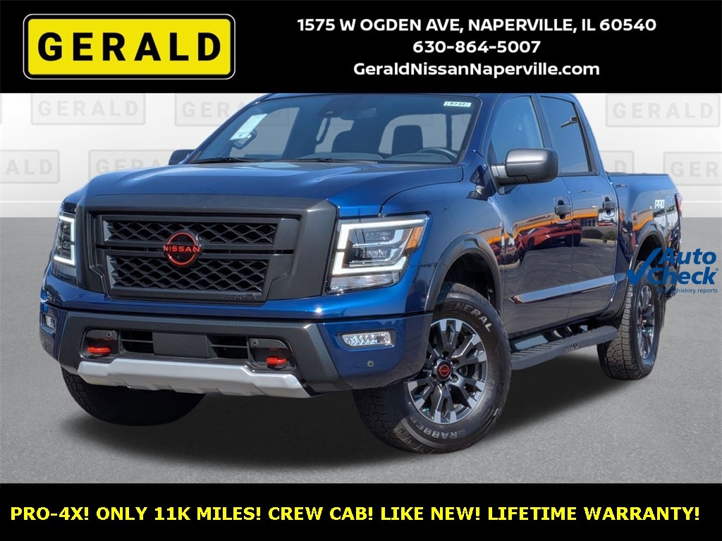 Certified 2024 Nissan Titan PRO-4X Truck Crew Cab