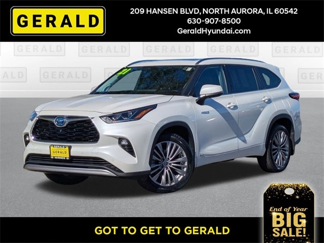 2021 Toyota Highlander Platinum's photo