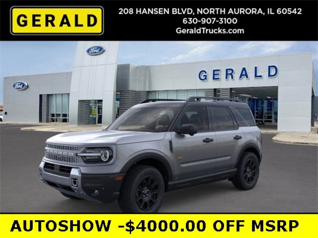 New 2025 Ford Bronco Sport Badlands SUV