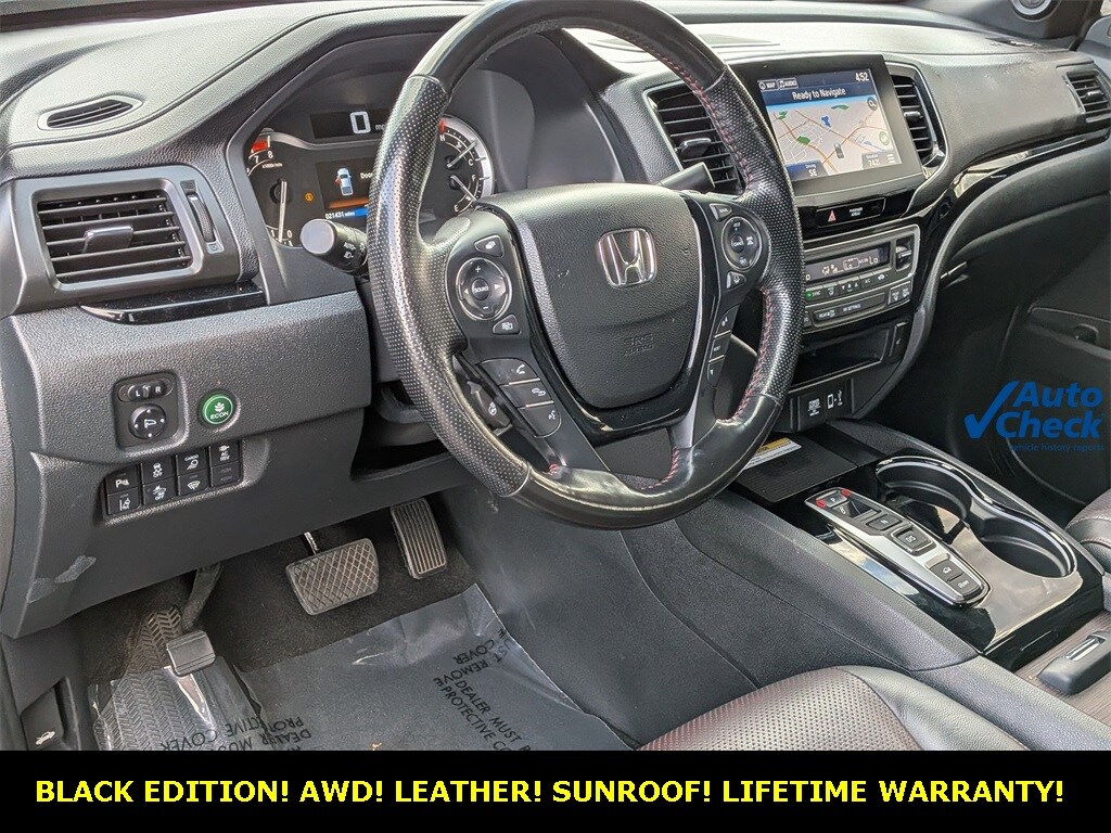 Certified 2022 Honda Ridgeline Black Edition Truck Crew Cab