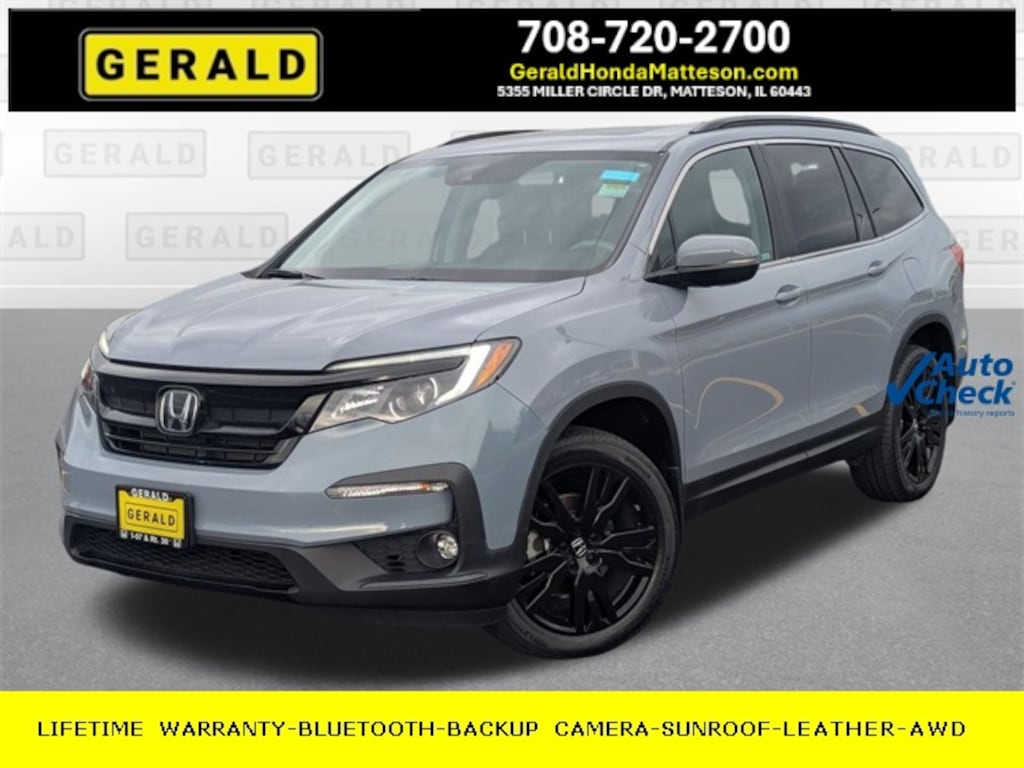 Certified 2022 Honda Pilot Special Edition SUV