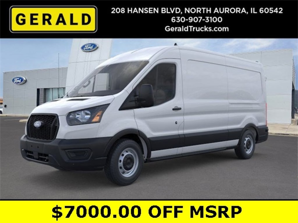 New 2026 Ford Transit-250 Cargo Base Van Medium Roof Van
