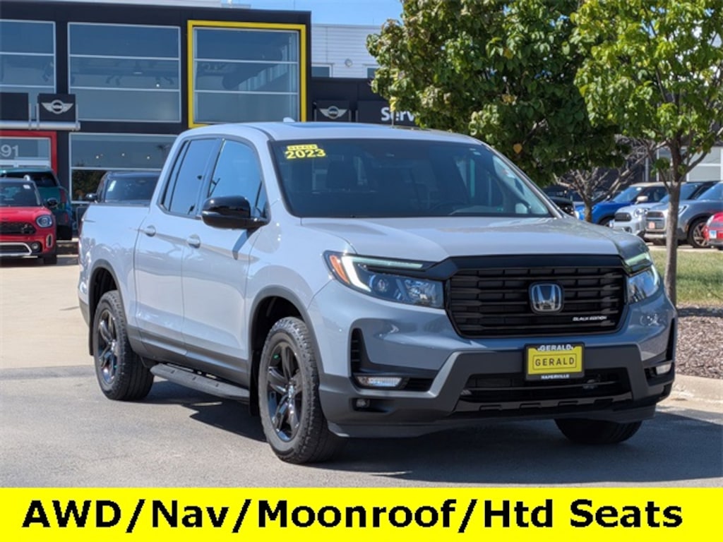 Used 2023 Honda Ridgeline Black Edition Truck Crew Cab