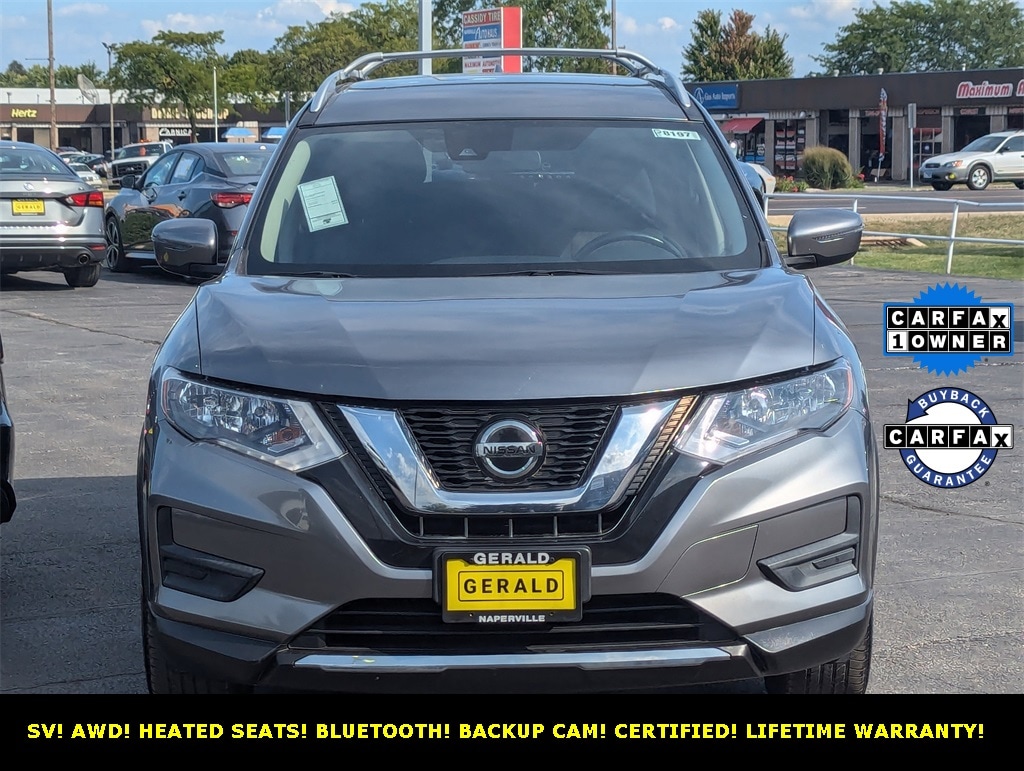 Certified 2019 Nissan Rogue SV with VIN JN8AT2MV3KW378668 for sale in North Aurora, IL