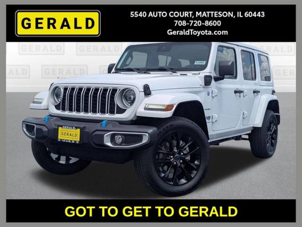 Used 2024 Jeep Wrangler 4xe Sahara SUV