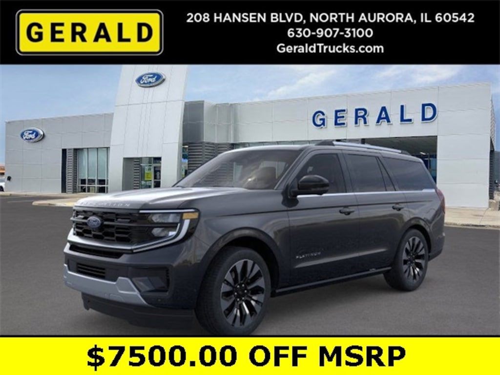 New 2025 Ford Expedition Platinum SUV
