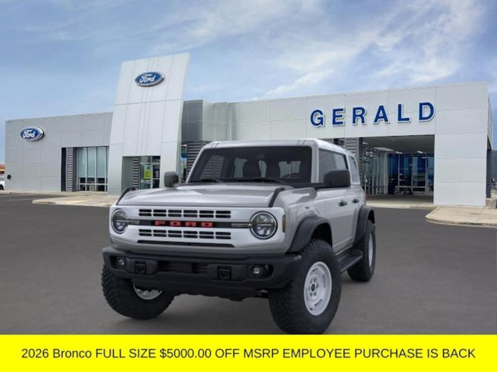 New 2026 Ford Bronco Heritage Edition SUV