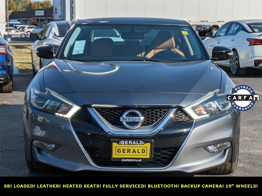 Used 2016 Nissan Maxima SR with VIN 1N4AA6AP8GC428638 for sale in North Aurora, IL