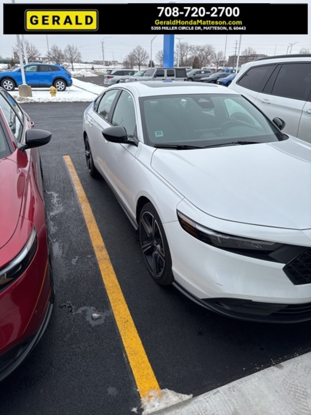 Certified 2025 Honda Accord Hybrid Sport Sedan