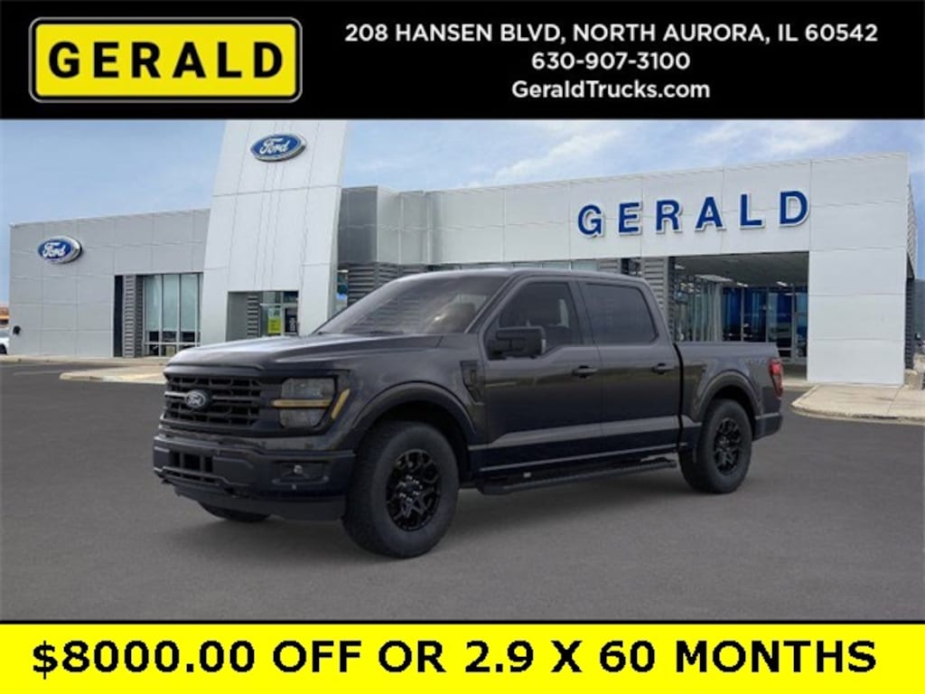 New 2025 Ford F-150 XLT Truck SuperCrew Cab