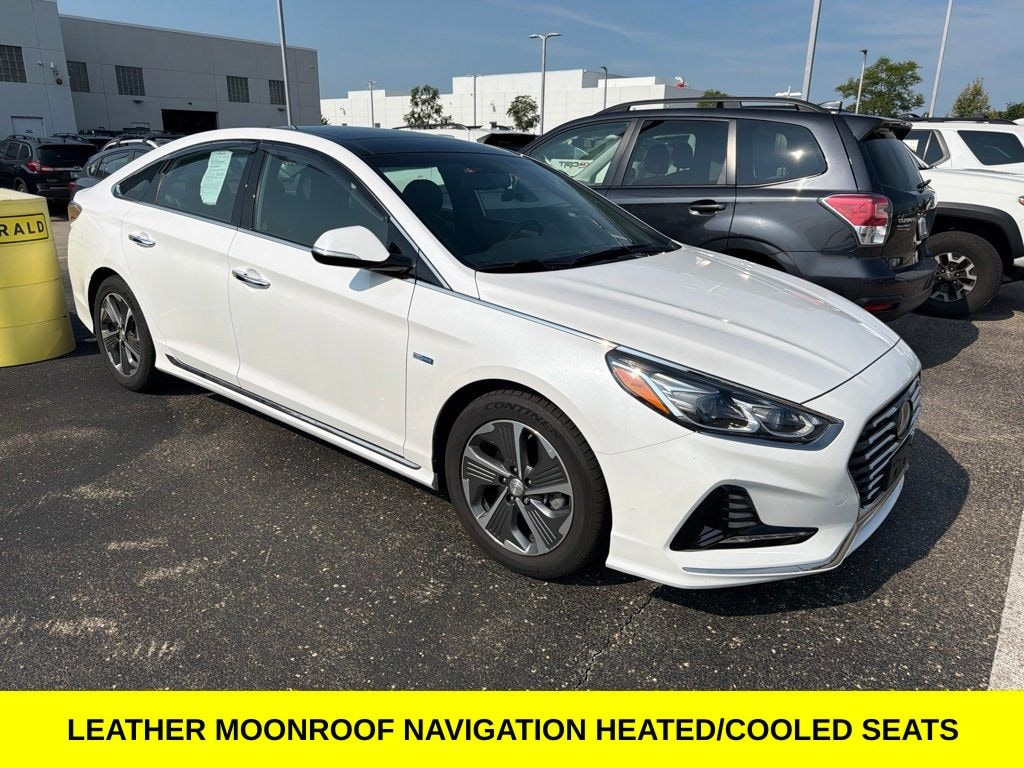 Used 2018 Hyundai Sonata Hybrid Limited w/Emerald Blue Interior Sedan