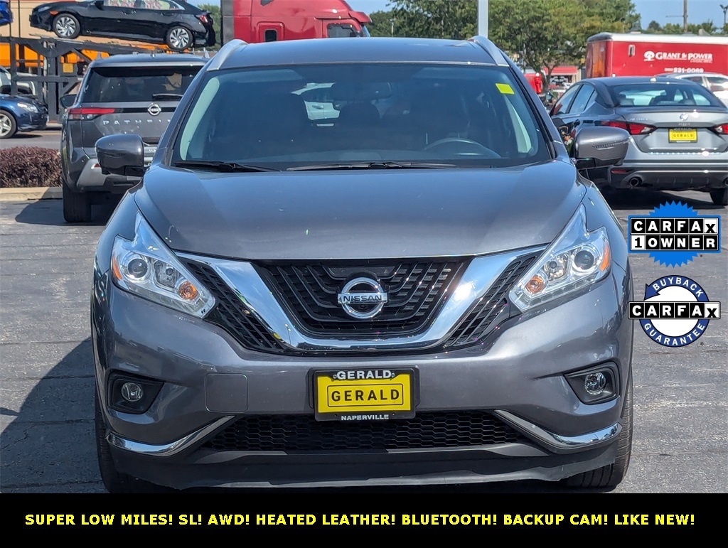 Used 2016 Nissan Murano SL with VIN 5N1AZ2MH0GN161611 for sale in North Aurora, IL