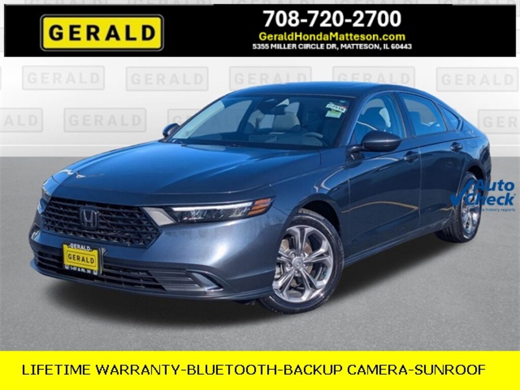 Certified 2024 Honda Accord EX Sedan