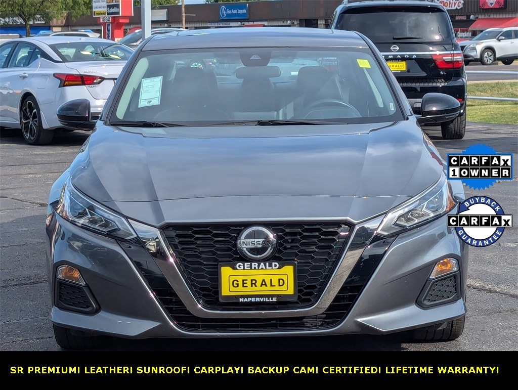 Certified 2021 Nissan Altima SR with VIN 1N4BL4CV3MN382618 for sale in North Aurora, IL