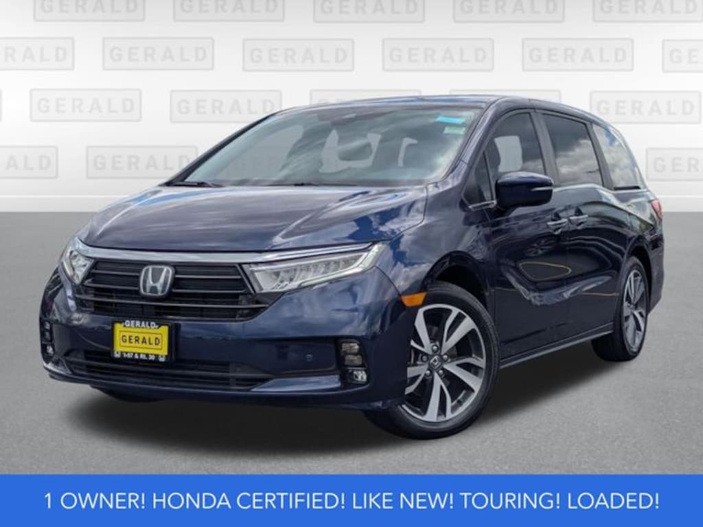 Certified 2023 Honda Odyssey Touring Van