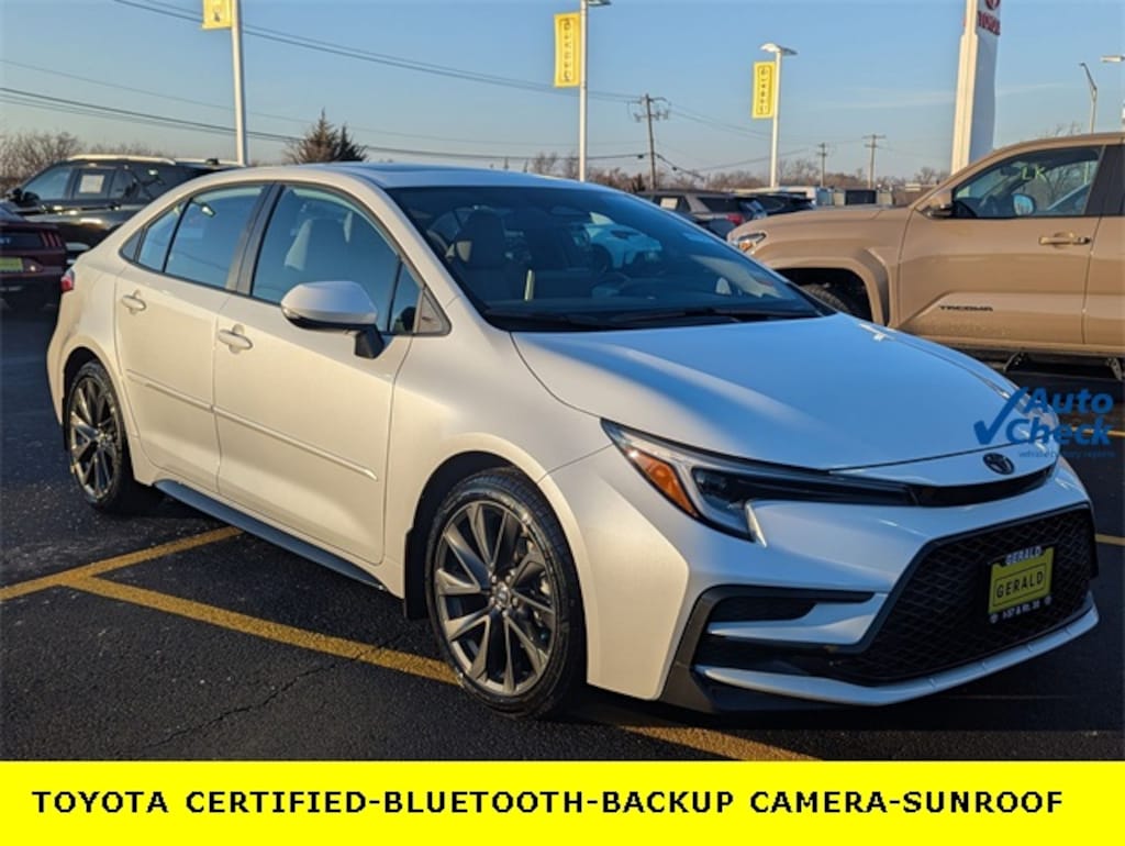 Certified 2025 Toyota Corolla SE Sedan