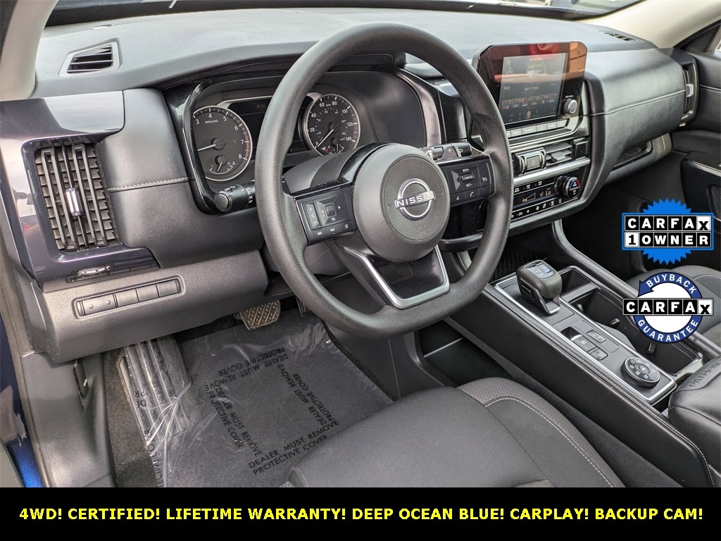 Certified 2022 Nissan Pathfinder S with VIN 5N1DR3AC7NC233487 for sale in North Aurora, IL