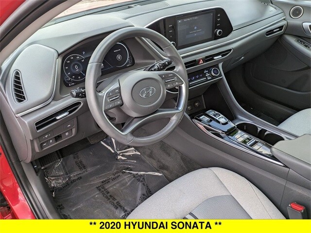 Certified 2020 Hyundai Sonata SEL with VIN 5NPEF4JA5LH012199 for sale in North Aurora, IL