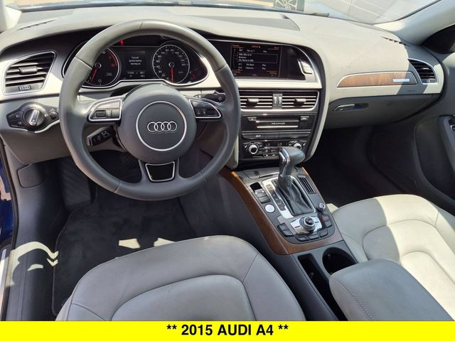Used 2015 Audi A4 Premium Plus with VIN WAUFFAFL2FN013132 for sale in North Aurora, IL