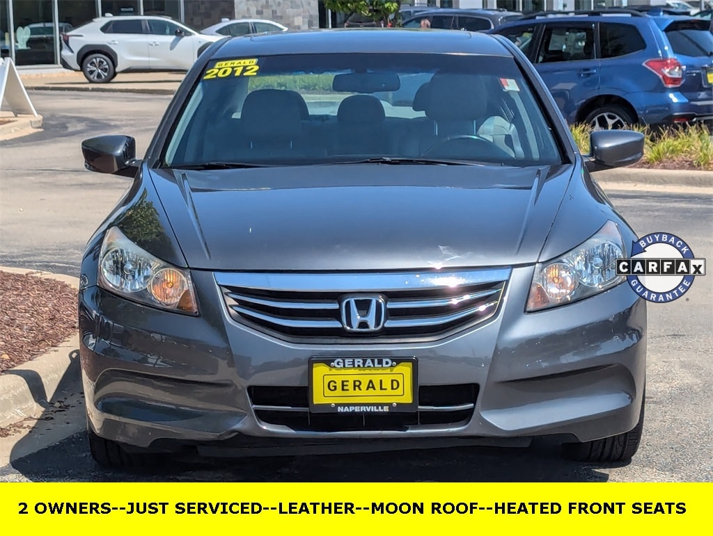 Used 2012 Honda Accord EX-L with VIN 1HGCP2F82CA172998 for sale in North Aurora, IL