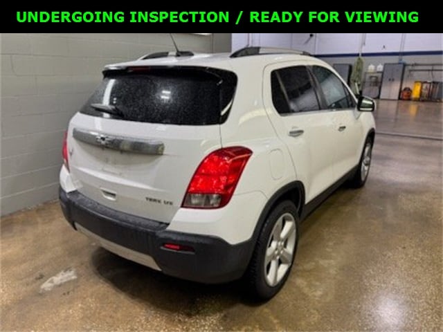 Used 2015 Chevrolet Trax LTZ with VIN 3GNCJNSB9FL168728 for sale in North Aurora, IL