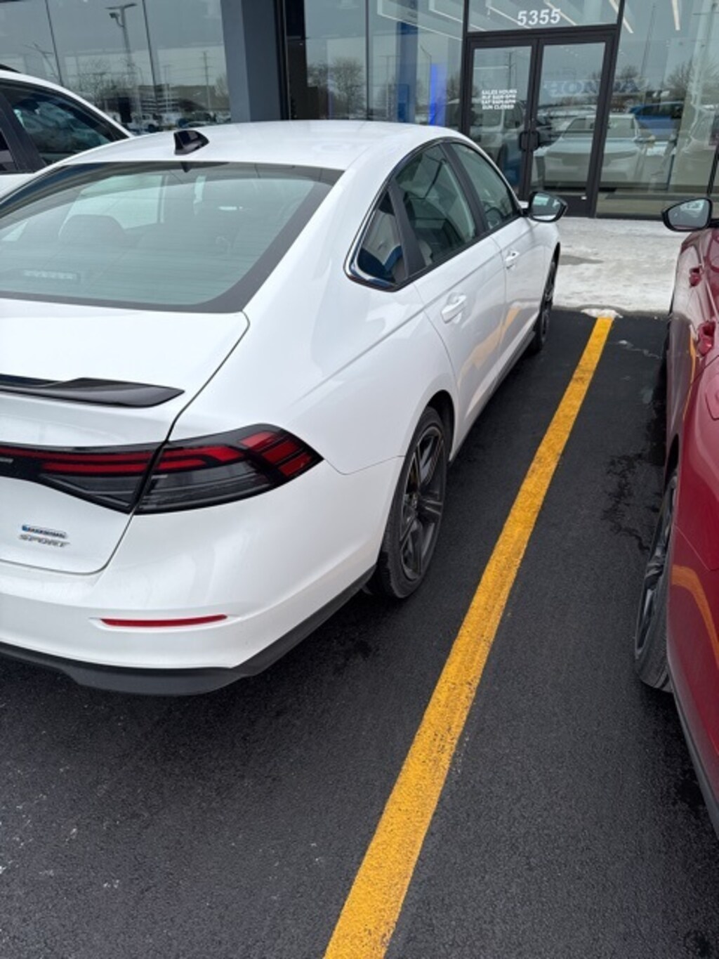 Certified 2025 Honda Accord Hybrid Sport Sedan