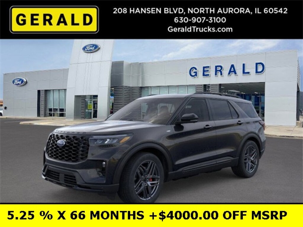 New 2026 Ford Explorer ST-Line SUV