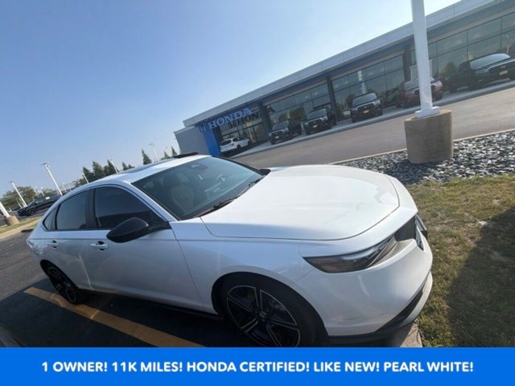 Certified 2024 Honda Accord Hybrid Sport Sedan
