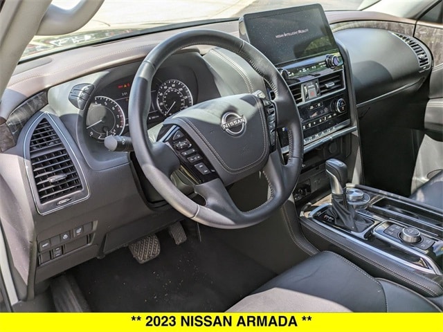 Certified 2023 Nissan Armada Platinum with VIN JN8AY2DB0P9836518 for sale in North Aurora, IL